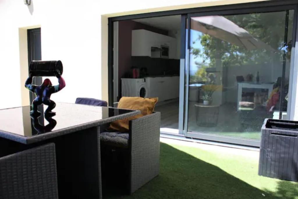 Appartement Tout Equipe En Rez-De-Jardin Entre Gard Et Ardeche Saint-Julien-de-Peyrolas Eksteriør billede